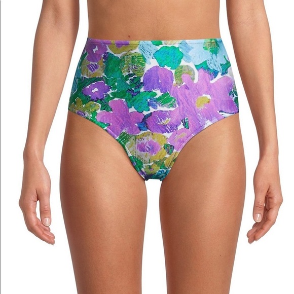 NWT PatBo Gabi high waist bikini bottom sz XS - Picture 1 of 8